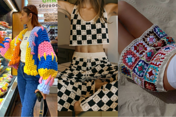 Tendência: Tricot e crochê